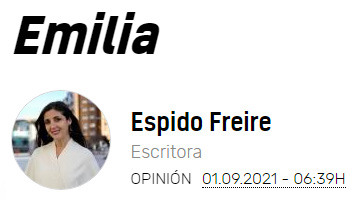 Emilia 20minutos EspidoFreire